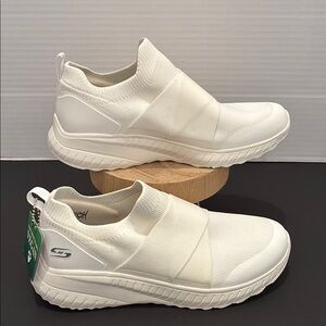 BOBS from Skechers Women's Slip-On Sneakers in White